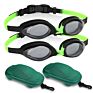 Sports Eyewear Swim Glassses Silicone Frames Junior Swimming Goggles for Girls and Men