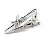 Sports Facilities Men Silver Copper Enamel Designs Engravable Tie Bar Pin for Suit