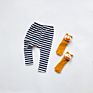 Spring Autumn 0-20M Baby Pants 100% Cotton Newborn Boys Girls Trousers Kid Wear Infant Toddler Stripe Clothing