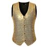 Spring Sequin Coat Men's Vest