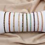 Spring Woman 925 Sterling Silver Natural Stone Bracelet Handmade Miyuki Gemstone Beads Bracelets