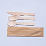 Spt Eco Friendly Spoons Wood Knife Fork Disposable Wooden Bamboo Cutlery Sets