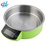 Stainless Steel Electronic Kitchen Food Scale with Bowl