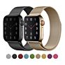 Stainless Steel Mesh Steel Strap for Iwatch, Magnetic Wrist Strap for Apple Watch Se 6 5 4 3 2 1