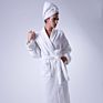 Star Hotel Linen Super Soft Adults Coral Fleece Bathrobe Waffle Bathrobe Men