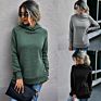 Streetwear Ladies Casual Basic Long Sleeve Plain Super Comfortable Pullover Sweatshirts Women's Hoodies