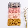 Stretchy Cotton Headbands for Babies Bow Headwraps Baby Headbands