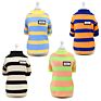 Stripe Pet Autumn Clothes Price Dog Cat T Shirt Korean Pet Dog Clothes