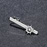 Style Creative Laser Windmill Shape Metal Silver Plated Men Business Gifts Tie Bar Clip Tie Pin