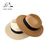 Style Customized Beach Floppy Fedora Paper Braid Straw Hat Panama Trilby Hat