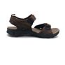 Style Durable Men Sandals Leather Open Toe Black Sandals