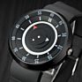 Style Famous Rubber Strap Retro Silicone Watch Ring Dial Black White Pink Blue Unisex Wristwatches Other Watch