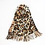 Style Women Long Soft Warm Print Leopard Print Scarf Wraps Tassel Shawl Long Stole