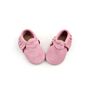 Stylish Soft First Walker Shoes Boys Girls Suede Leather Moccasins