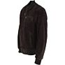 Suede Bomber Jacket Brown for Men