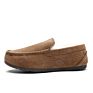 Suede Comfortable Casual Plush Clog Trp Faux Fur Anti-Skid Sole Warm Loafers Shoes Home Moccasins Slippers for Men Women