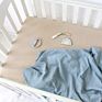 Super Soft and Cozy Your Size 100% Organic Cotton Double Gauze Muslin Baby Crib Fitted Sheet