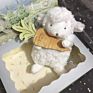 Super Soft Little Lamb Doll Net Red Small Plush Toy Gift Boxed Small Sitting Sheep Doll to Baby Kids Children Gift