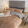Super Solid Color Velvet Duvet Cover Daybed Comforter Set