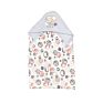 Supply 100% Animal Hooded Towel Cotton Pattern Printing Poncho Baby Hooded Towel Newborn Blanket