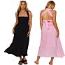 Supply Pink Elegant Casual Bodycon Woman Bandage Dress