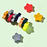 Supply Rts Students Painting Material 12 Colors Crayons Washable Erasable Drawing Cayons with Star Shape