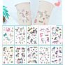Temporary Animals Henna Eagle Costom Wedding Face Birds Tattoo Stickers Paper Waterproof Art Body Sticker for Kids