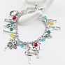 The Nutcracker and Red Riding Hood Charms Bracelets