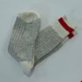thermal winter red stripe grey thick business crew men work wool Socks
