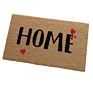 Thicken Pvc Backing Welcome Entrance Doormat Brown Carpet to Keep Room Clean