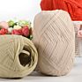 Tkba-8D002 Imitation Kraft Paper Yarn Recycle Paper Yarn Colorful Christmas Raffia Paper Hand Knitting for Hat Bag