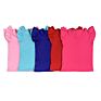 Toddler Knitted T Shirt Multi Color Baby Girls Blank T-Shirts Solid Flutter Sleeves Kids Boutique Clothing