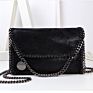 Trend Ladies Mobile Phone Bag Casual Shoulder Mini Crossbody Bag Chain Pu Leather Handbag