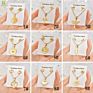 Trending Stainless Steel Irregular Design Geometric Animals Necklace Set Two-Piece Earring Necklaces Sets