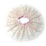 Tutu Short Skirt Decorate Pink and Gold round Patches on the Mesh Baby Dress