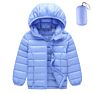 Ultra Light 90% White Duck down Parka Hooded Coat Girl and Boy Children down Jacket