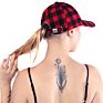 Unisex Classics Retro 6 Panel Snapback Cap Buffalo Plaid Tie Dye Camouflage Baseball Hat Ball Trucker Cap