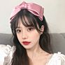 Veijer Headbands Hair Accessories Woman Lovely Big Bow Silk Satin Headbands