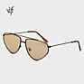Viff Classic Sunglasses Hm18264 Ladies Metal Frame Women Sunglasses