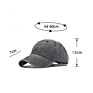 Vintage Baseball Hat Unstructured 6 Panel Washed Baseball Hats Unisex