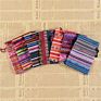 Vintage Cotton Jewelry Bags Ethnic Gift Bags National Stripe Cotton Drawstring Bags Christmas Jewelry Pouches Pouch