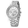 Vintage Geneva Watch Women Bracelet Wristwatches Ladies Diamond Bracelet Watch Buckle Dial Watch