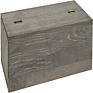 Vintage Grey Solid Wood Desktop Organizer Natural Wood Processing Strong and Durable If You Want to Buy It It's Wor