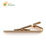 Vintage Mens Accessories Tie Bar Blank Engrave Logo Brass Gold Plated Tie Clip