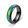 Vriua Classic Temperature Change Color Mood Ring Jewelry 6Mm Wide Smart Discolor Rings