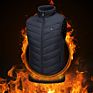 Washable Unisex Heating Vest for Men Women Lightweight Usb Electric Heated Vest for Outdoor Activities with 9 Heating Zones