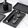 Washing Table Storage Tray Ceramic Hotel Toiletries Tray Creative Rectangular Tray Manufacturers