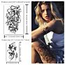 Waterproof Temporary Tattoos Flowers Rose Butterfly Tattoo Mix Style Lasting Body Art Tattoo Stickers for Women or Girls