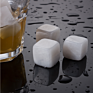 Whiskey Ice Wine Stone Gray Smooth Soapstone Material 2Cm*2 Icy Stone Ice Block