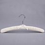 White Satin Paddded Coat Wedding/Formal Dress Hangers